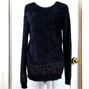 Jon & Anna Fuzzy Southwestern Sweater